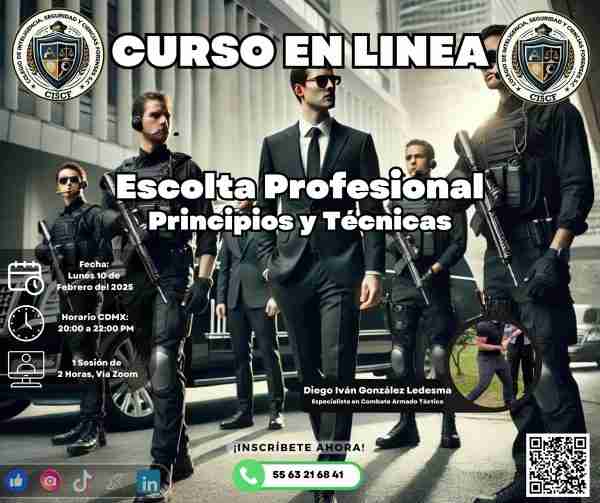 Escolta Profesional: Principios y Técnicas