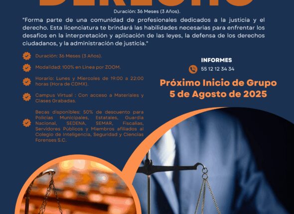 Licenciatura en LINEA en Derecho