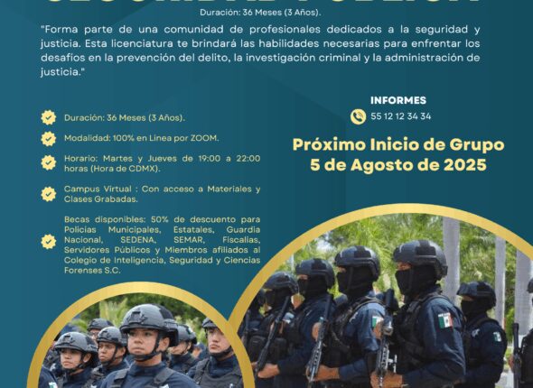 Licenciatura en Seguridad Pública