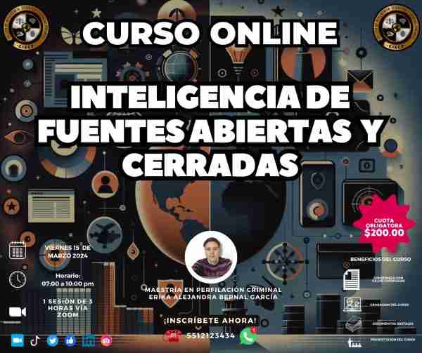 Inteligencia de Fuentes Abiertas y Cerradas