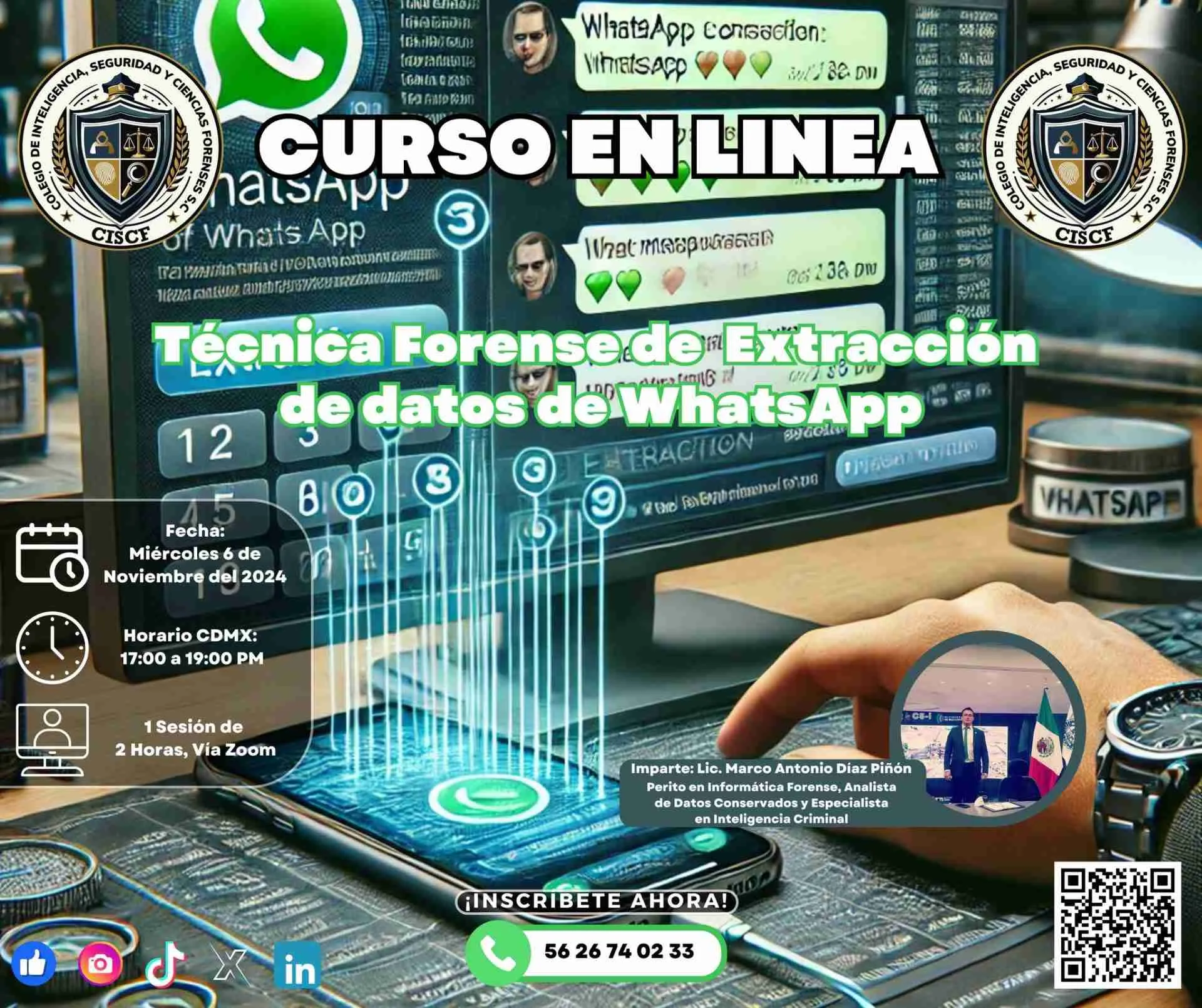 Técnica Forense de Extracción de datos de WhatsApp