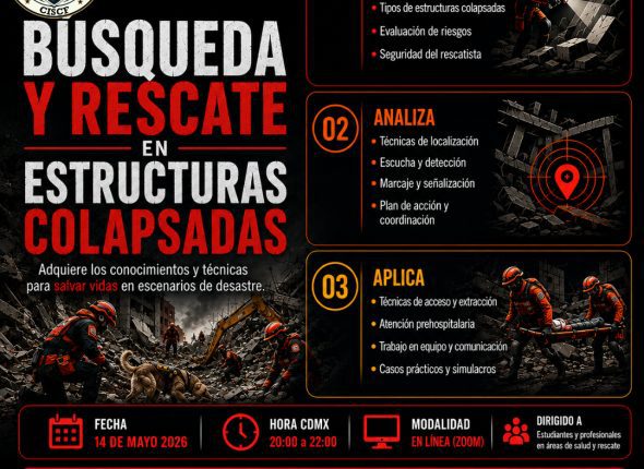 Búsqueda y rescate en estructuras colapsadas