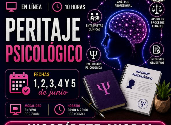 Curso Especializado Peritaje Psicológico (10 Horas) 8ª Generación
