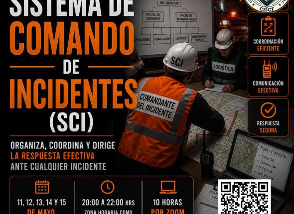 Curso Especializado Sistema de Comando de Incidentes (SCI) (10Horas)-1ª Generación