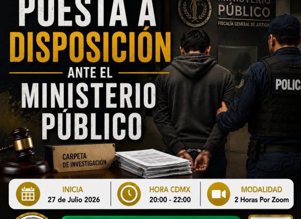 Puesta a Disposición ante el Ministerio Público