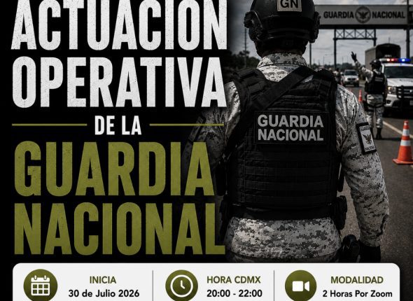 Actuación Operativa de la Guardia Nacional