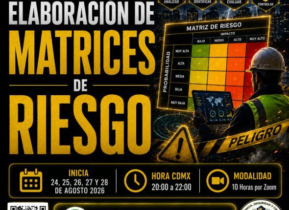 Curso Especializado Elaboración de Matrices de Riesgo 3ª Generación (10Horas)